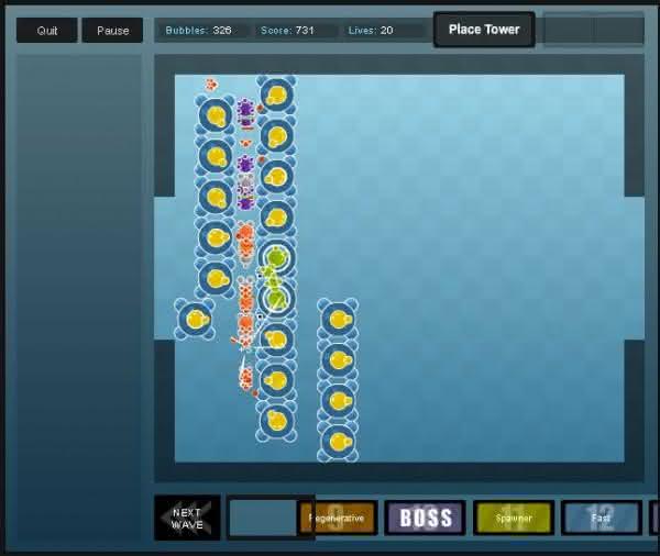 Bubble Tanks Tower Defense ficou em setimo lugar Bubble Tanks Tower Defense ficou em setimo lugar