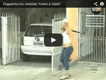Pegadinha do Ivo Holanda xingando as pessoas