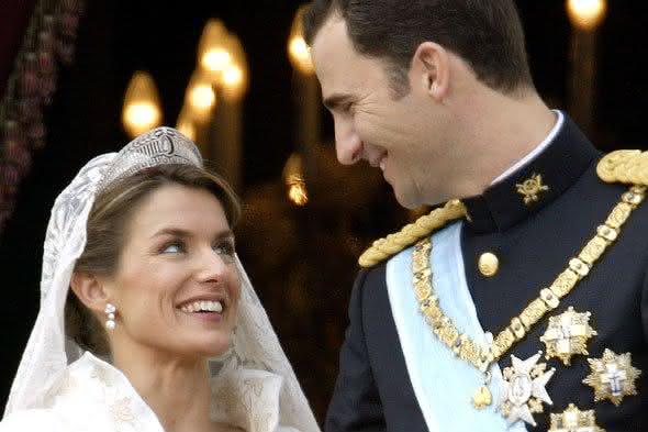 Principe Felipe da espanha e Letizia Ortiz Rocasolano