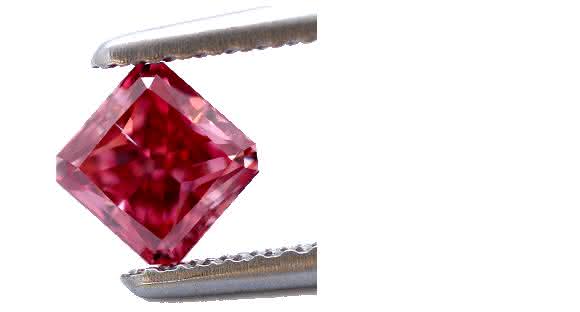Red daimond diamante vermelho